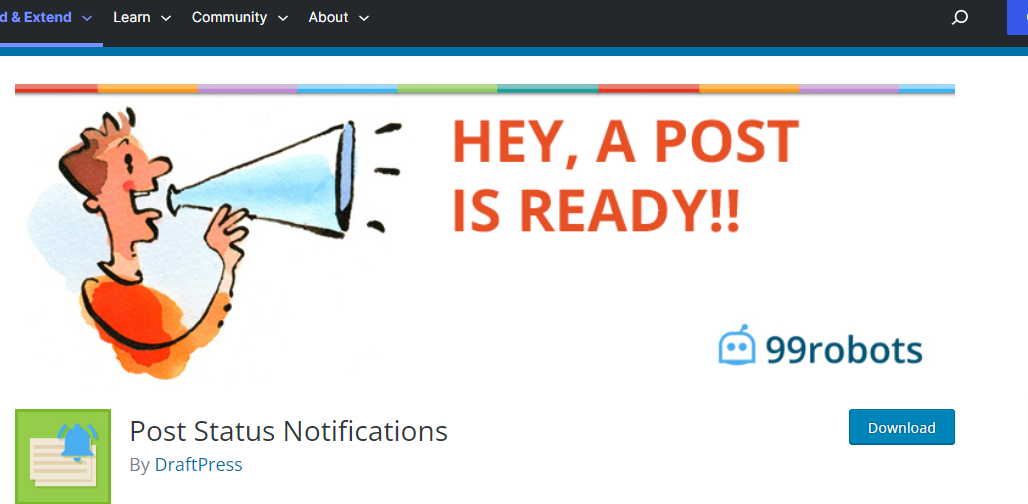 Post Status Notification - Plugin per blog multi-autore