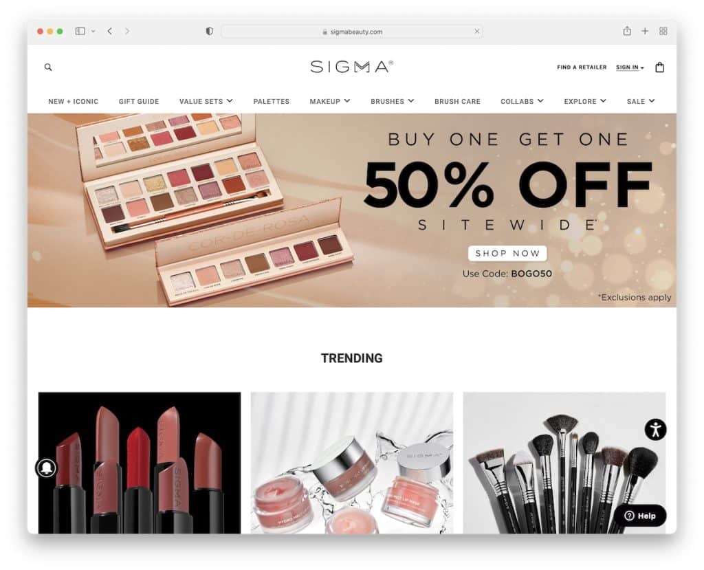 site sigma magento