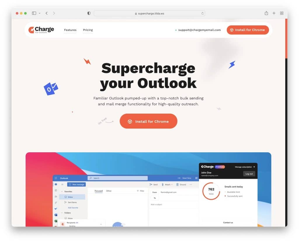 Supercharge Tilda-Website