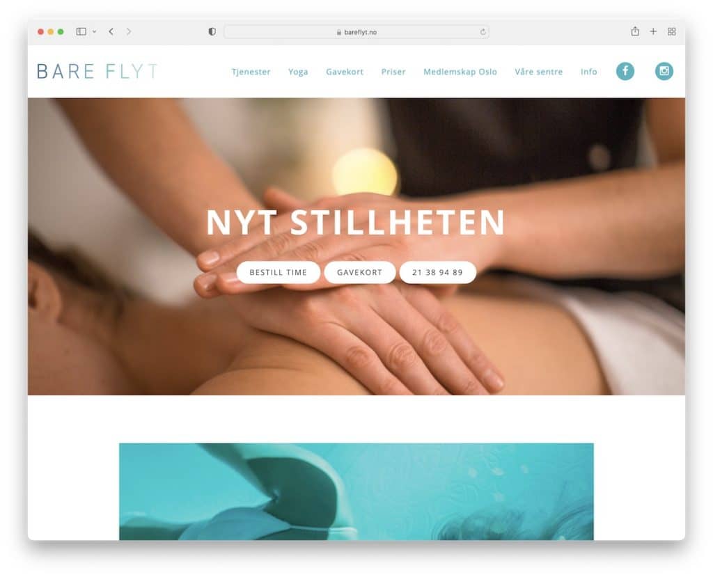 site do spa bare flyt