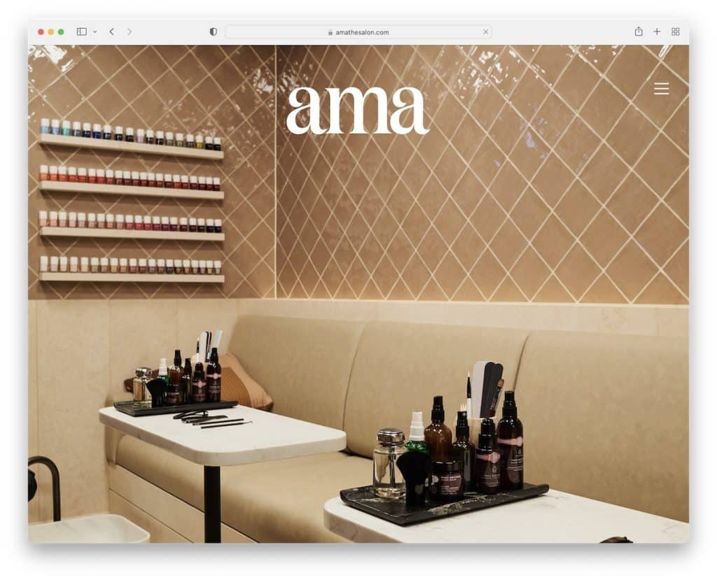 sitio web de ama spa