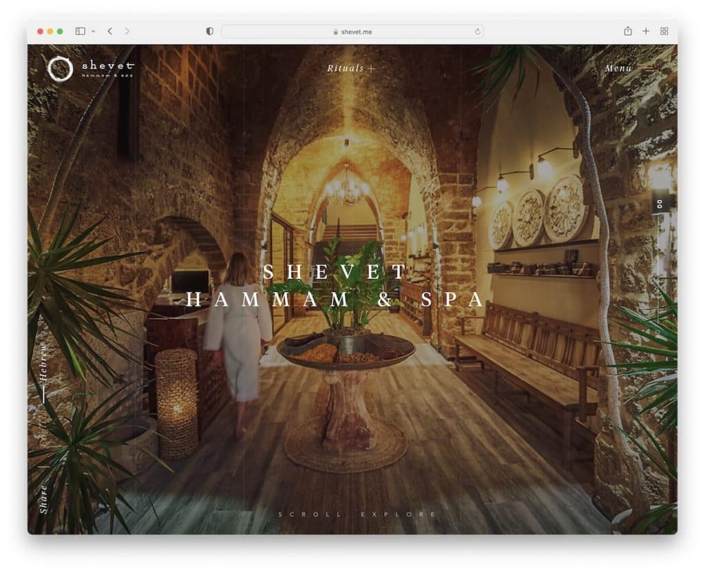 Sheveet Spa-Website