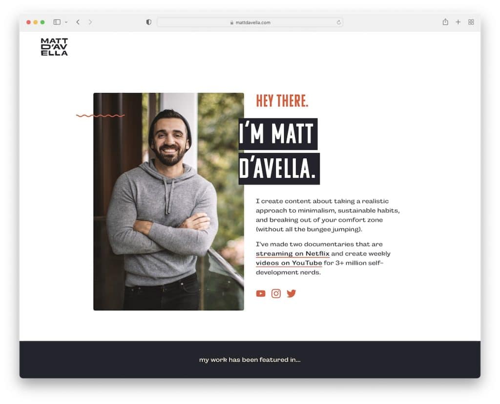 matt davella servis web sitesi