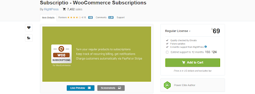 Meilleurs plugins d'abonnement WooCommerce