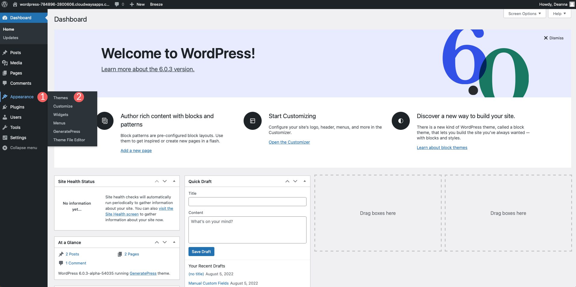 Personalizator WordPress