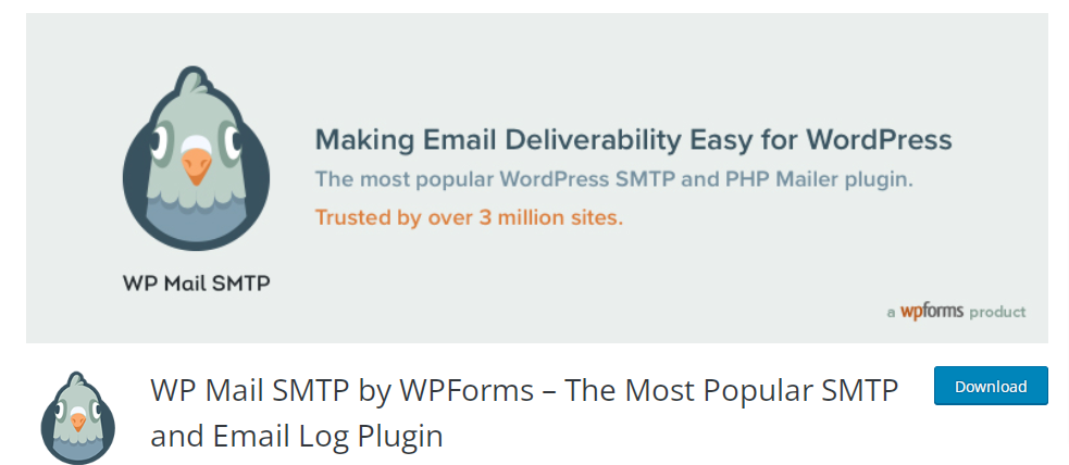 WP Mail SMTP de WPForms