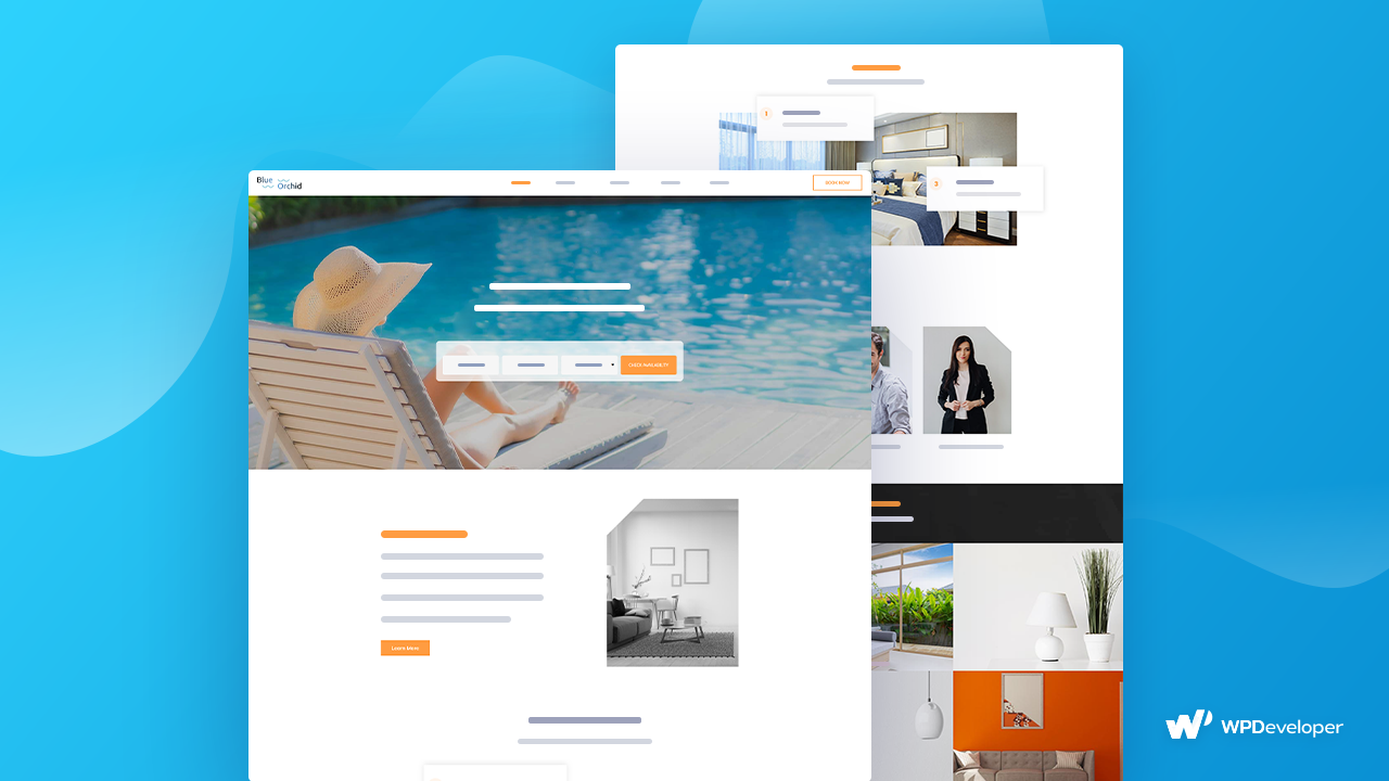 Best Hotel & Resorts Template Elementor