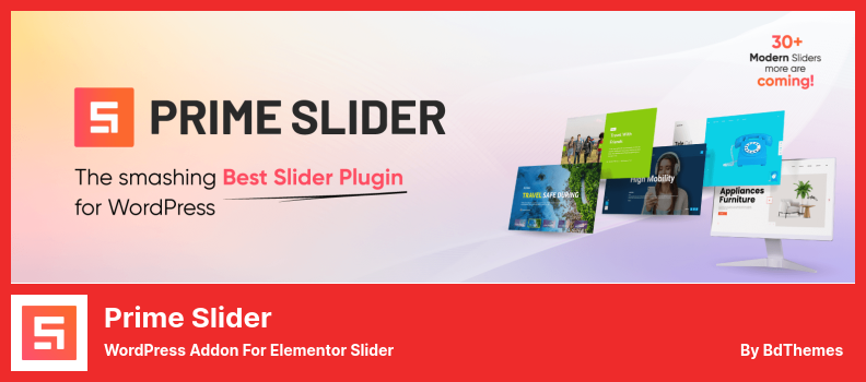 Prime Slider Eklentisi - Elementor Slider için WordPress Eklentisi