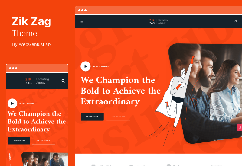 ZikZag Theme - ธีม WordPress ที่ปรึกษา & เอเจนซี่