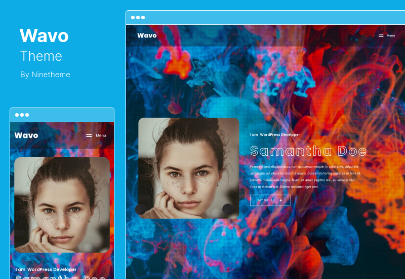 Wavo Theme - ผลงานสร้างสรรค์ & ธีม WordPress ของเอเจนซี่