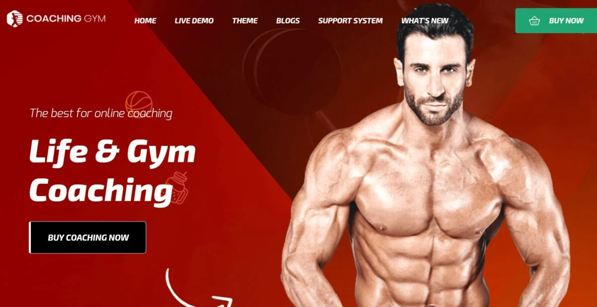 coaching the must try personal trainer wordpress theme for gyms centers