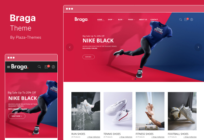 Braga 主題 - 時尚 WooCommerce 和 WordPress 主題