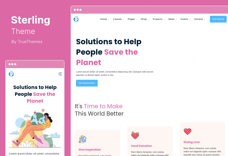 Sterling Theme - Charity & Donation WordPress 主題