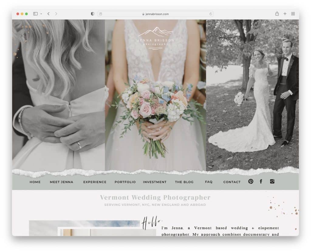 site de casamento de jenna brisson