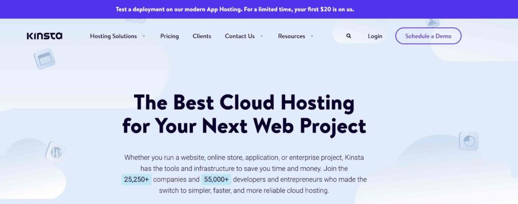 kisnta cloud hosting per la tua app