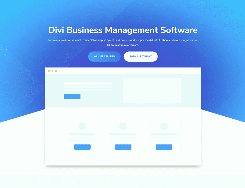 Divi Fullwidth Header Gradient Background Layout 3 最终设计