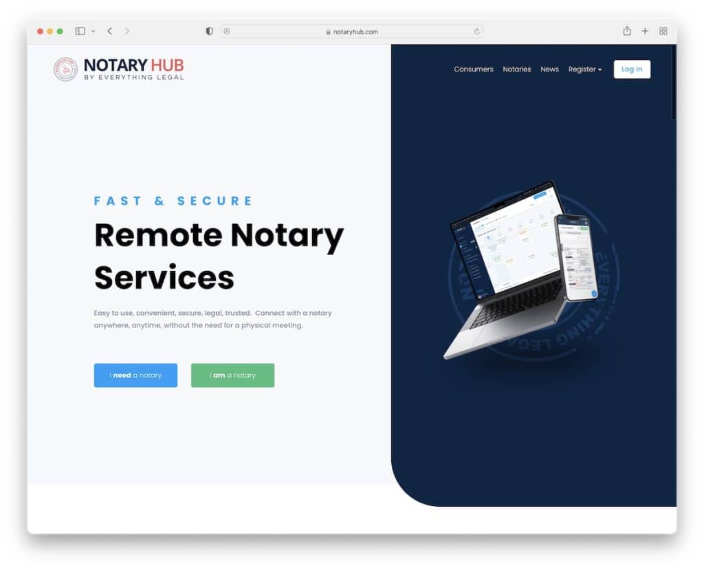 Notar-Hub-Website