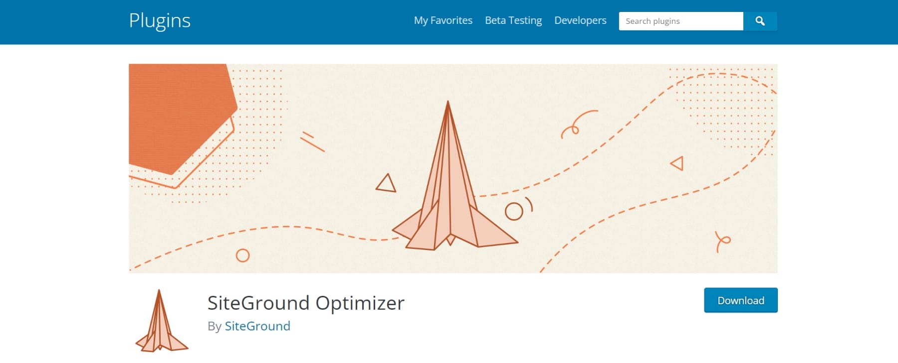 ปลั๊กอินเพิ่มประสิทธิภาพ SiteGround WordPress