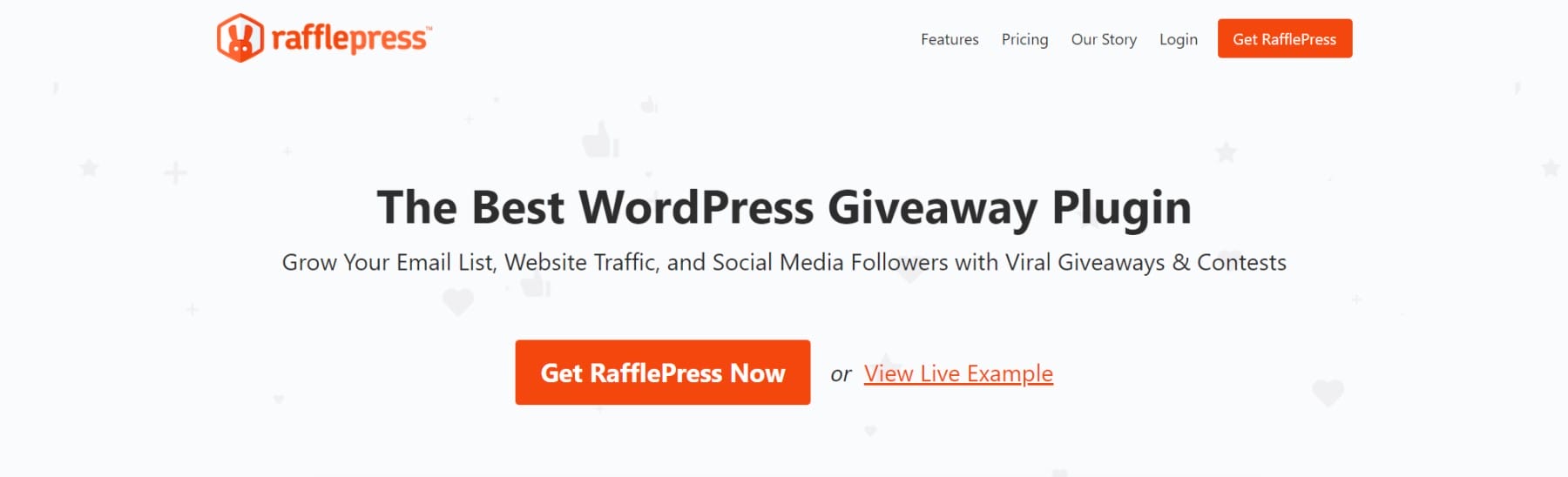 Plugin per il marketing degli omaggi WordPress di RafflePress