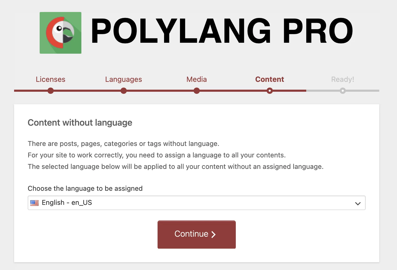 polylang plugin step 4