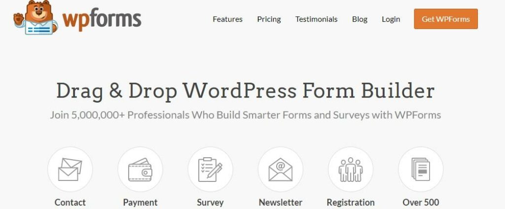 biaya untuk menambahkan formulir kontak ke wordpress