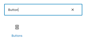 Bloco de botões do WordPress