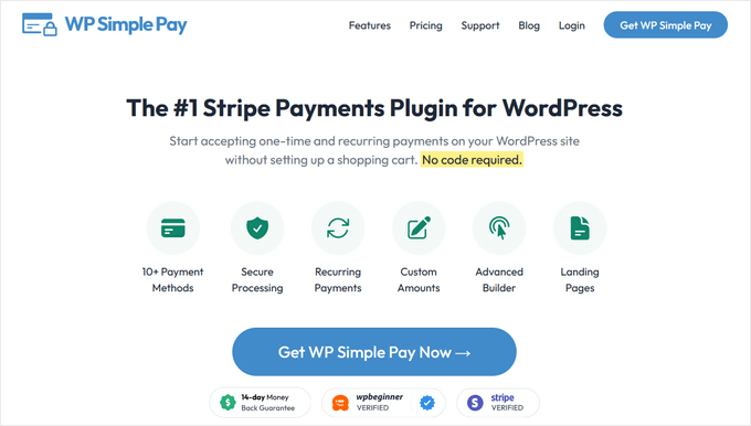 Paiement simple WP