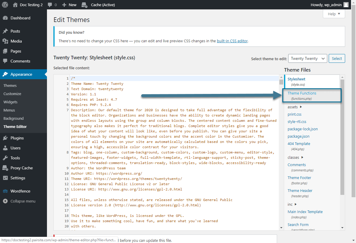 pda-wordpress-temă-funcții