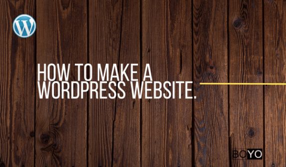 como fazer um site wordpress