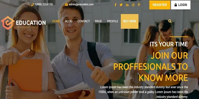 LMS Education University-Best-WordPress-Themes-for-Selling-Books