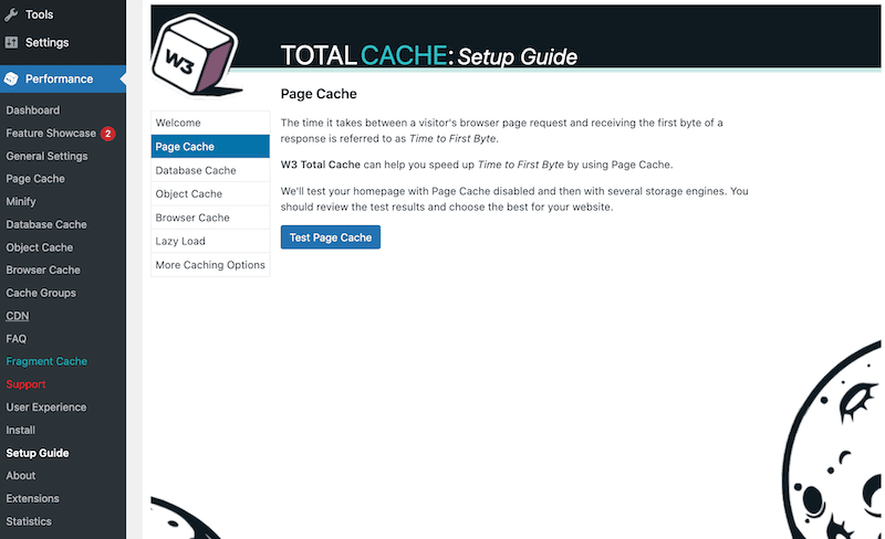 设置 W3 Total Cache - 来源：W3 Total Cache