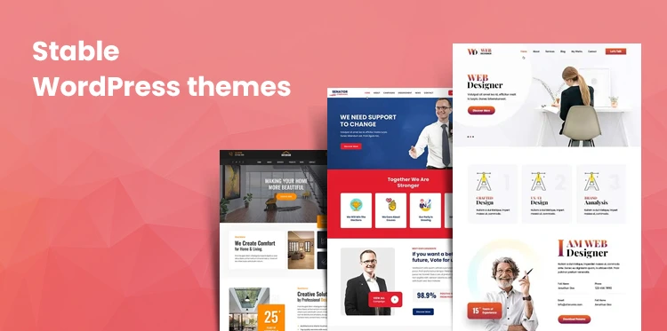 ثيمات WordPress مستقرة