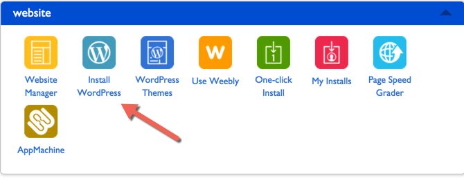 Install WordPress Website on Bluehost