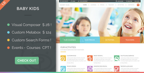 LMS-WordPress-theme-baby-kids