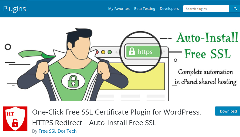 Pieczęć WC SSL – wtyczka SSL WordPress