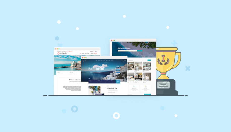 Лучшие темы WordPress для бронирования отелей