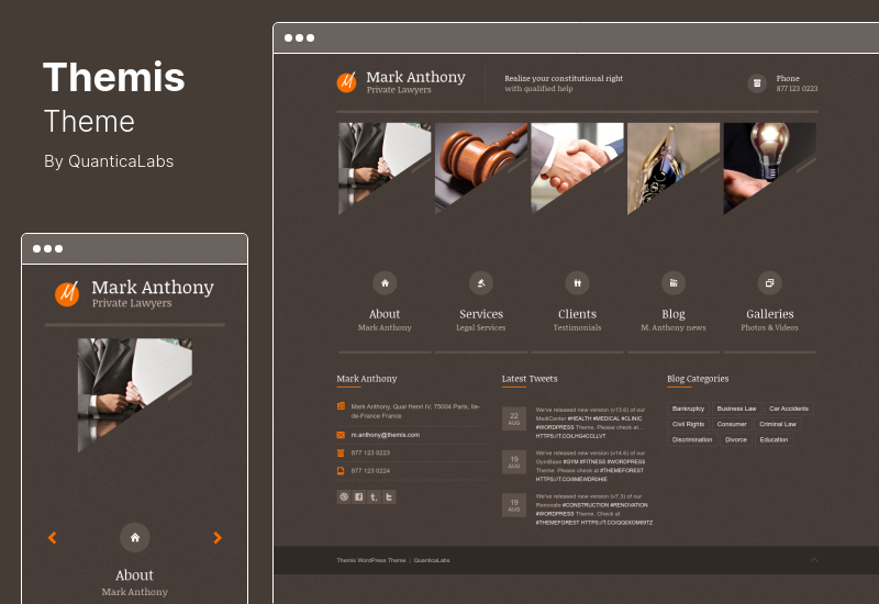 Themis Theme - Law Lawy Business WordPress Theme