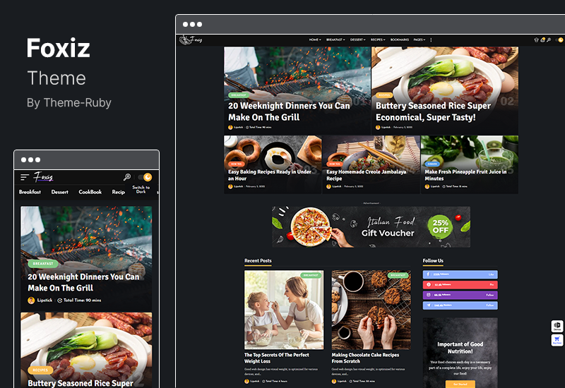 Foxiz 主题 - 报纸新闻和杂志 WordPress 主题