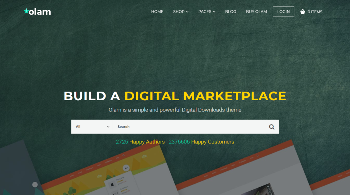 Olam WordPress Theme