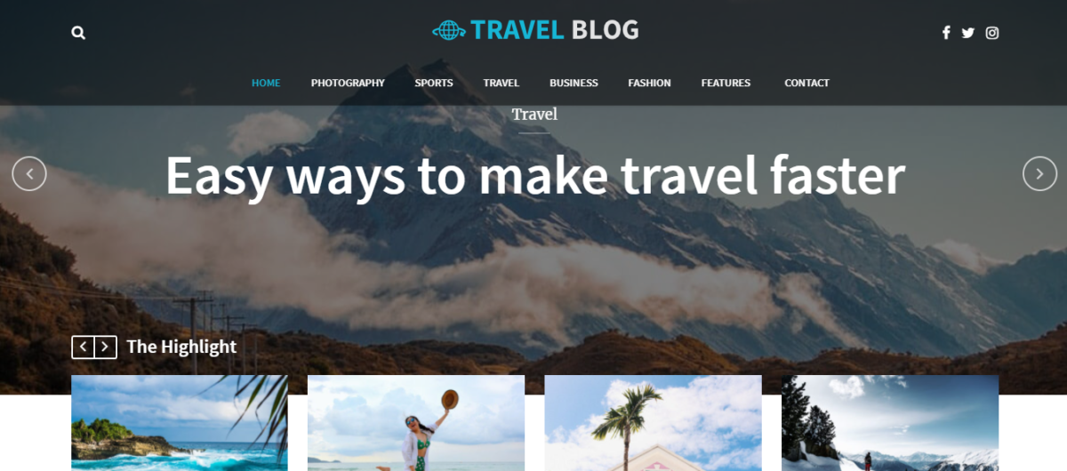 travel blog