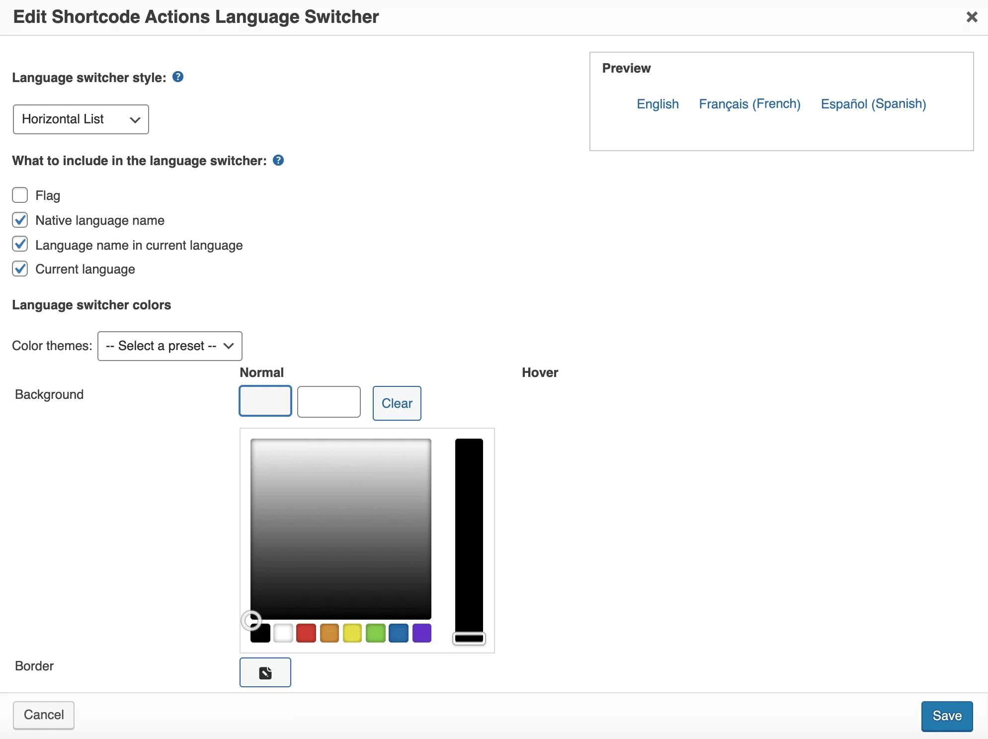 how to use wpml to add a language selector when you add wpml language switcher to menu