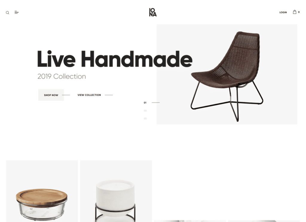 Iona | Handmade & Crafts Shop WordPress-Theme