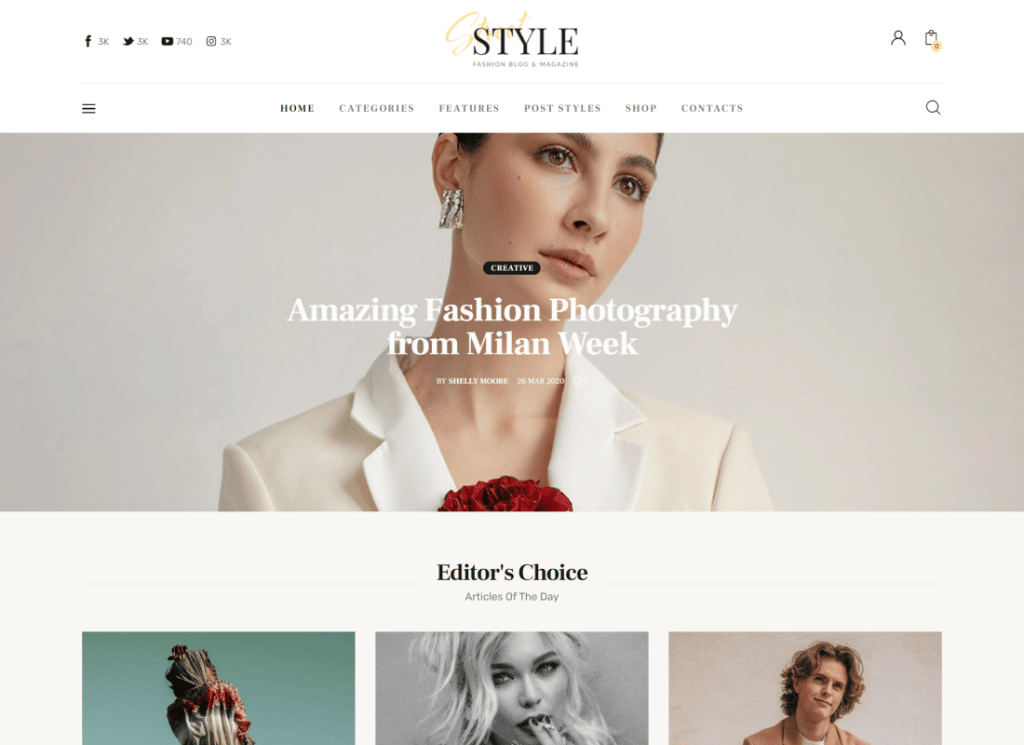 Styl uliczny | Moda i styl życia Osobisty blog Motyw WordPress