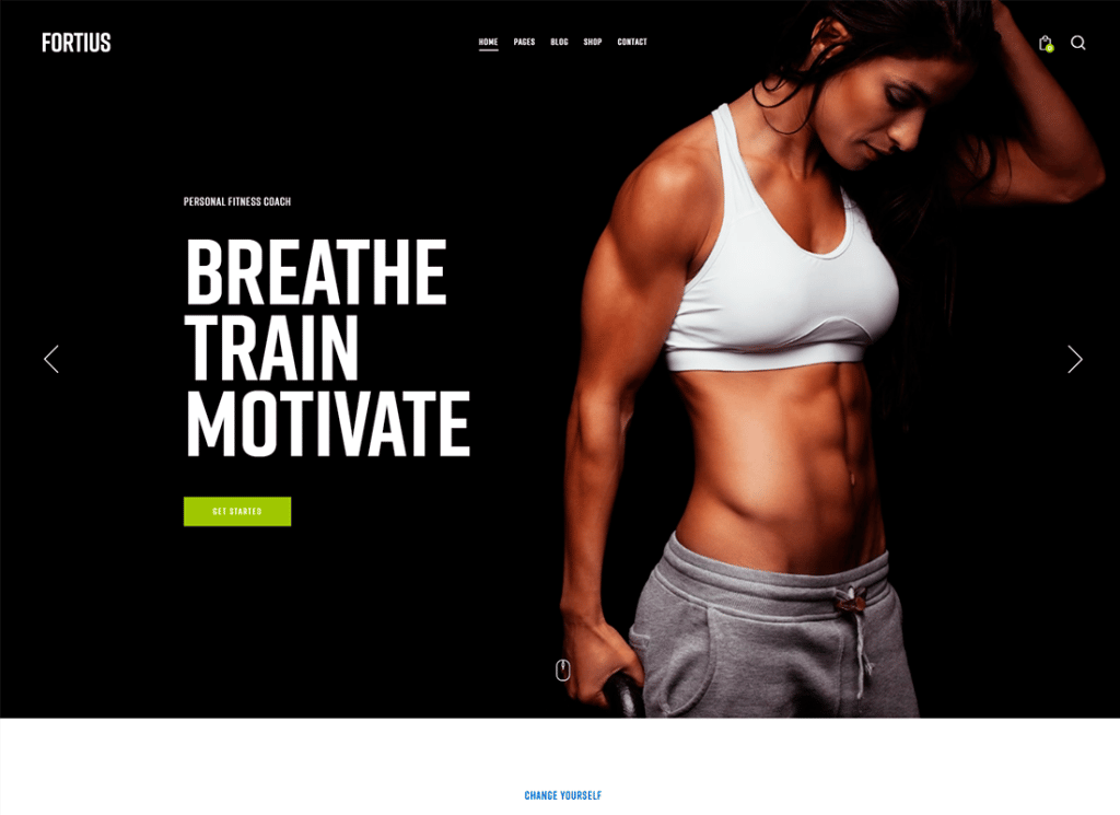 Fortius - Tema WordPress Elementor per sport e fitness