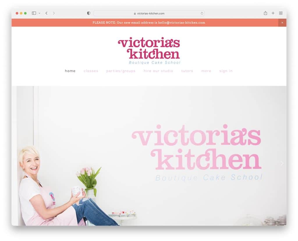 sitio web del maestro de cocina victorias