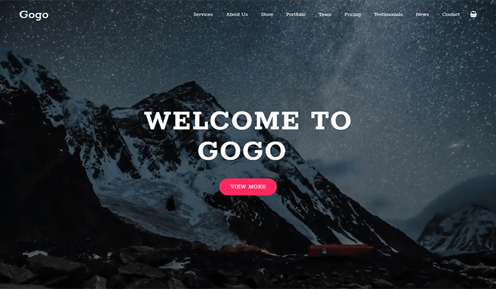 WordPress themes for portfolio