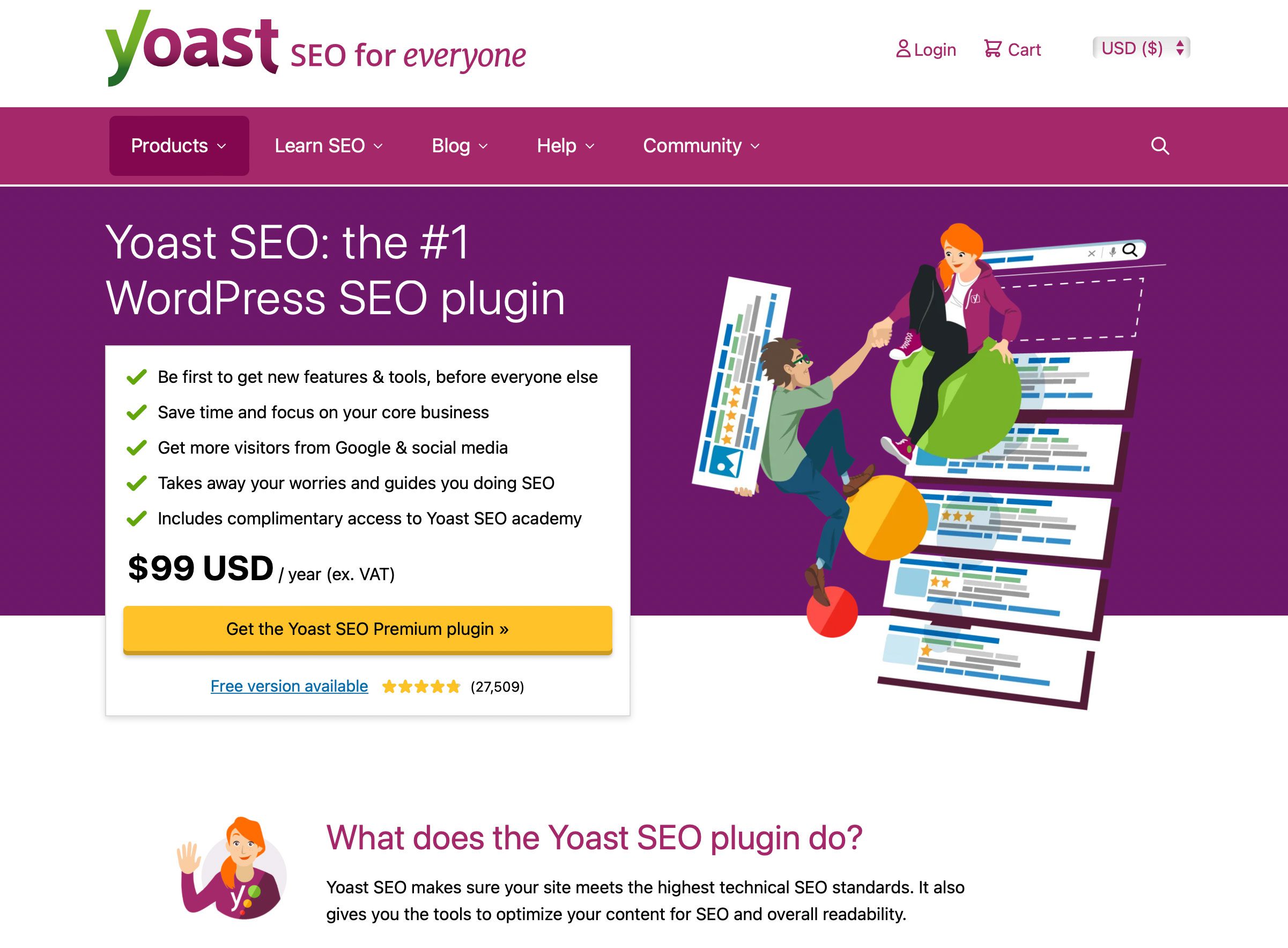 Yoast SEO eklentisi wordpress