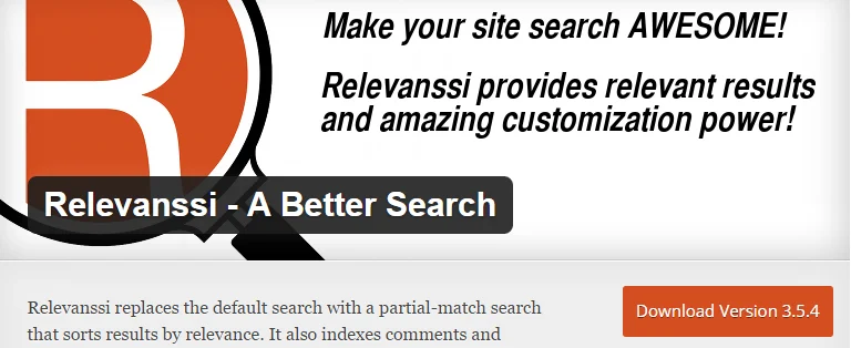 relevanssi- Plugin Filter Pencarian WordPress