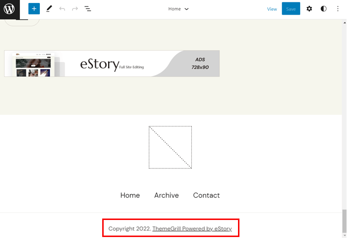 eStoryの著作権情報