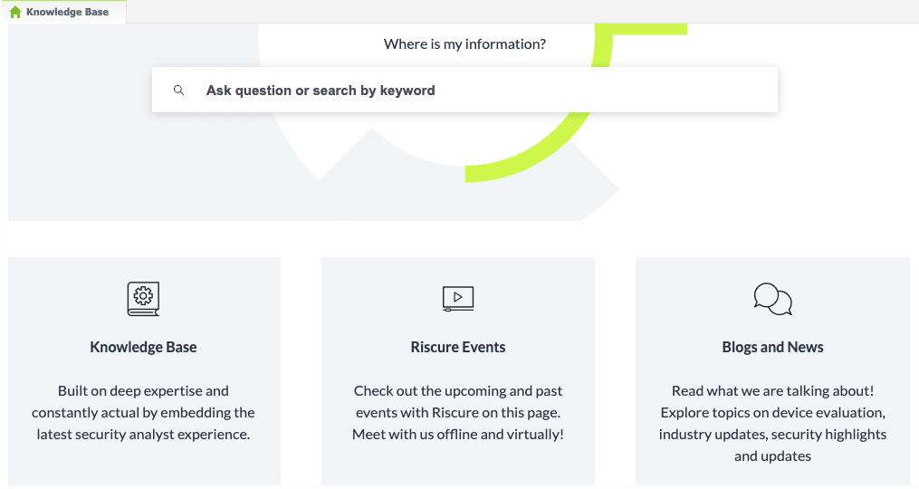 Ein Beispiel für ein Wissensmanagementsystem, das mit ProProfs erstellt wurde